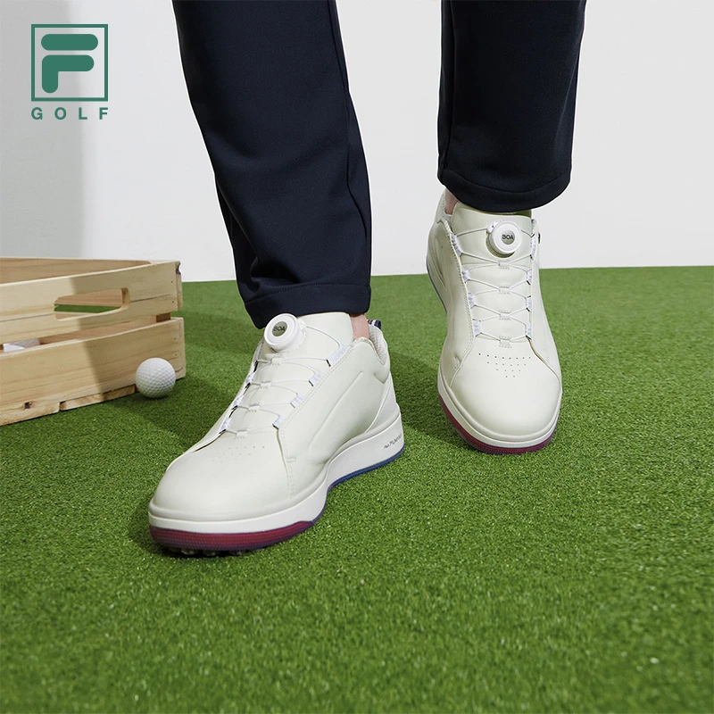 Fila/斐乐新款【高尔夫系列】男商务气质运动休闲鞋A12M411706F