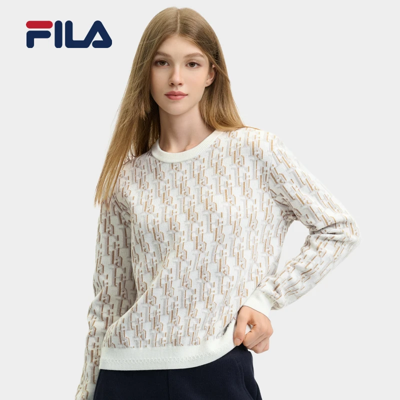 Fila/斐乐女款户外健身运动卫衣时尚休闲百搭舒适冬季F11W448406F