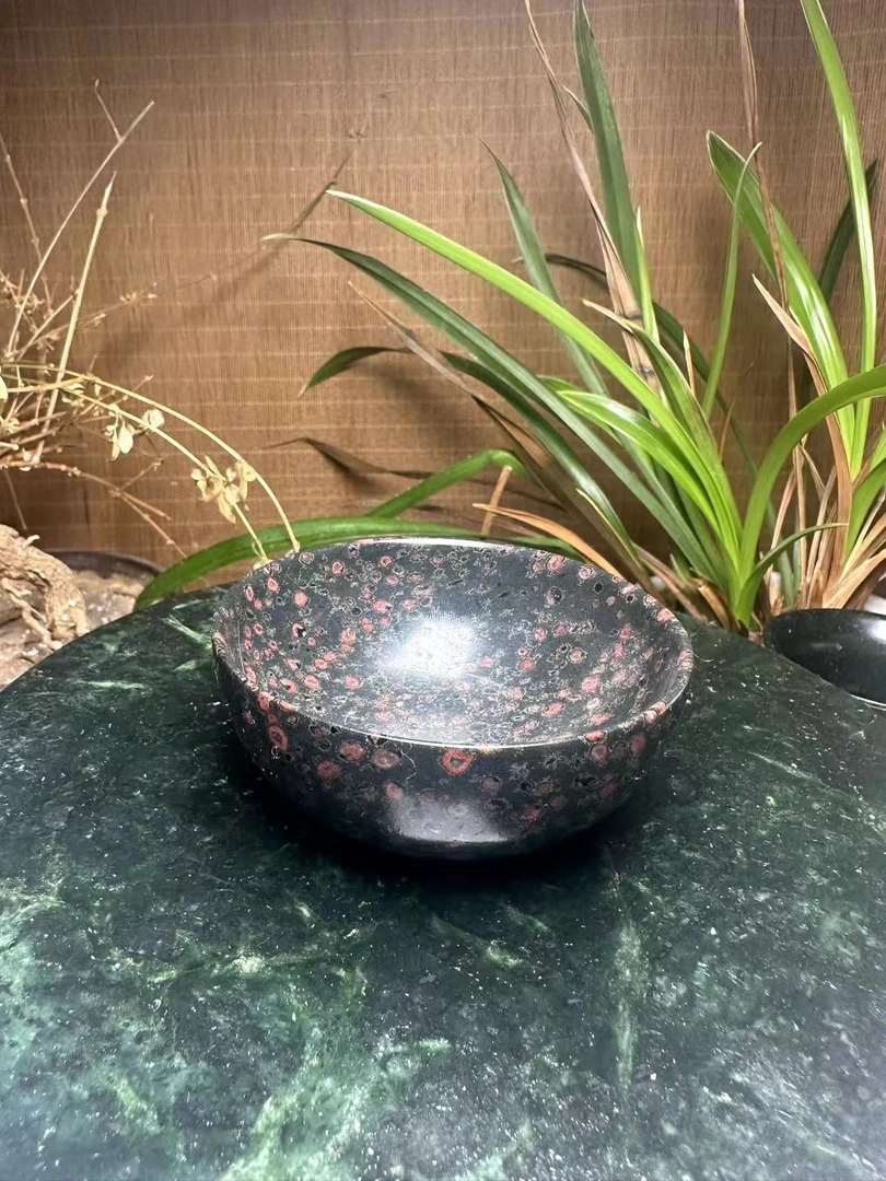 梅花玉福利款红梅茶碗100cc花色随机