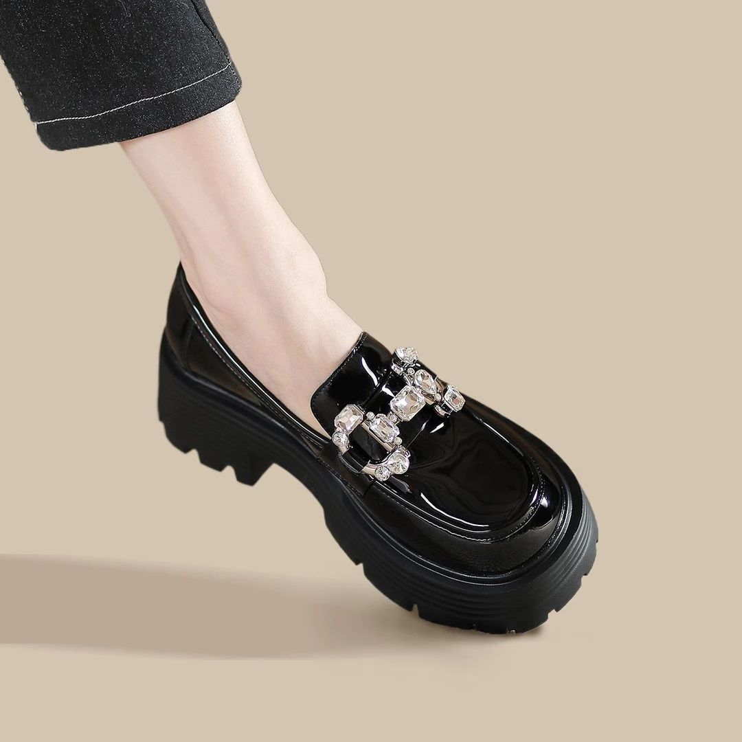 845乐福鞋女时尚轻便百搭厚底