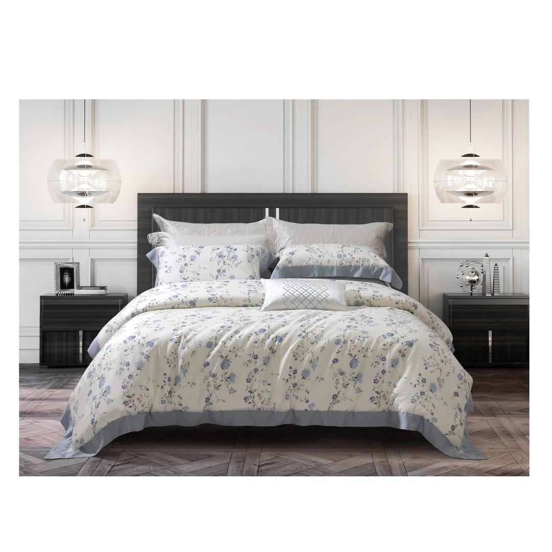 费尼斯莱赛尔印花四件套 亲肤柔软