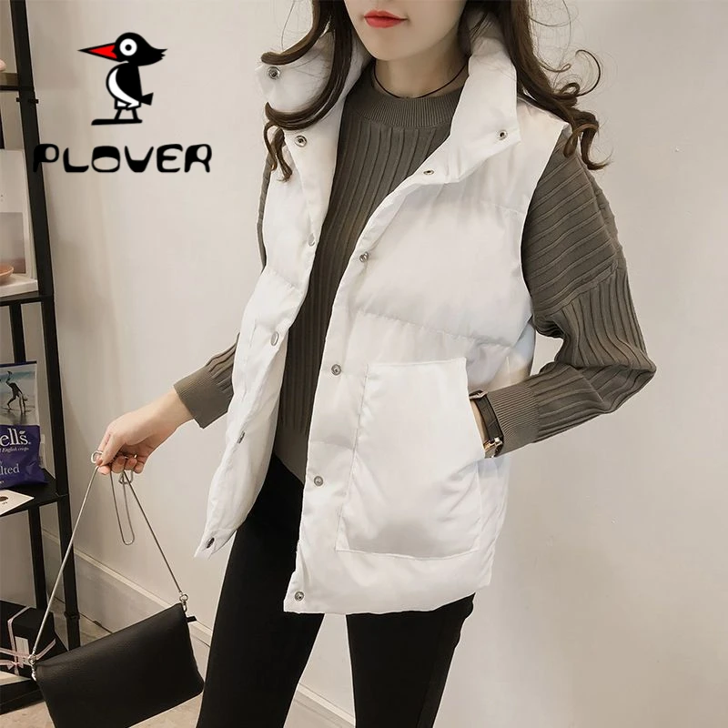 琢木鸟断码羽绒马甲女外穿洋气秋冬季新款小个子保暖马夹坎肩外套