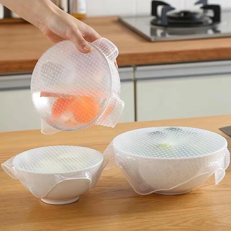 保鲜膜家用食品级冰箱保鲜盖套可重复使用密封保鲜袋万能保鲜膜罩