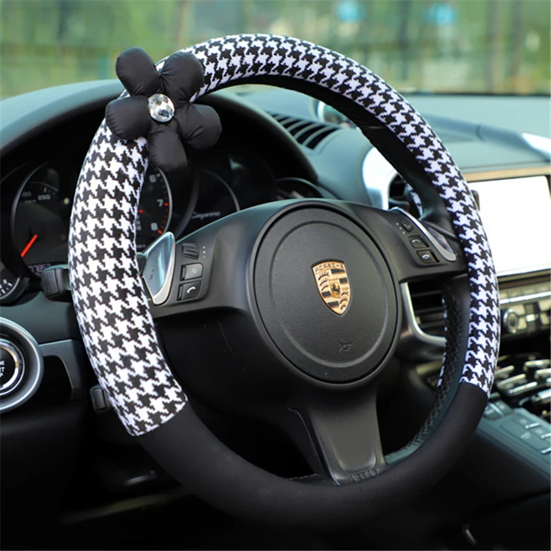 新款通用汽车方向盘套 车载防滑耐用手把套 女神汽车内饰用品