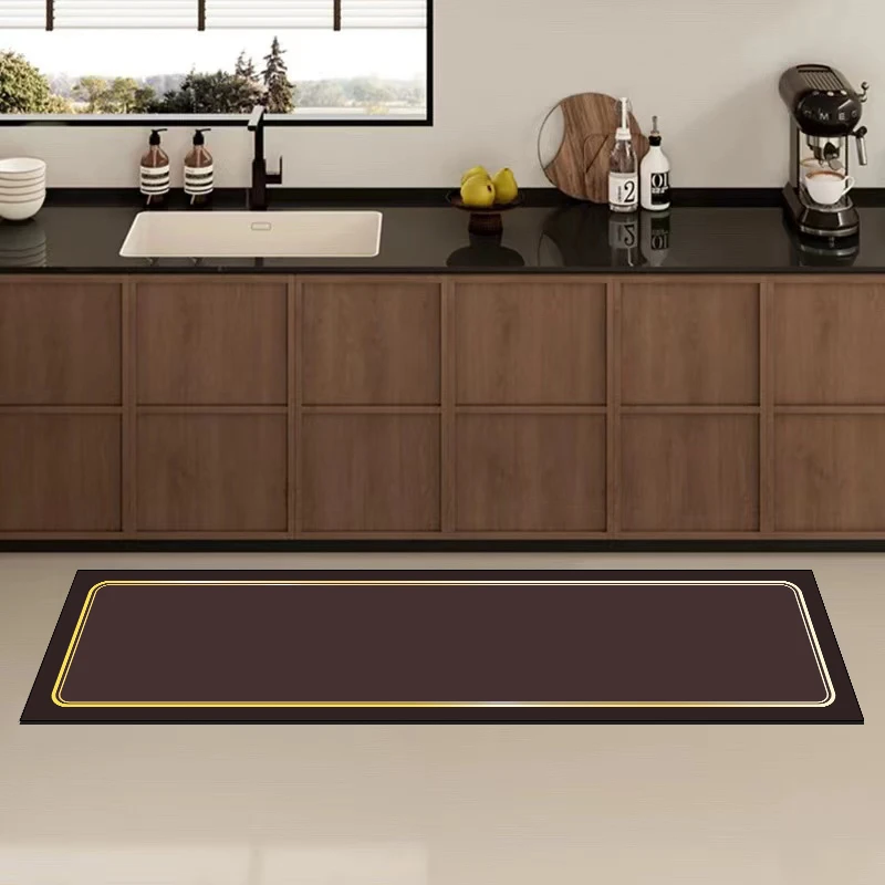 【直播】硅藻泥软地垫厨房好清洗可擦吸水吸油防油脚垫耐脏家用垫子