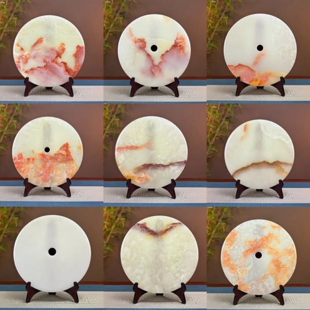 《26cm平安扣付米链接》家居装饰摆件乔迁开业办公室客厅摆件