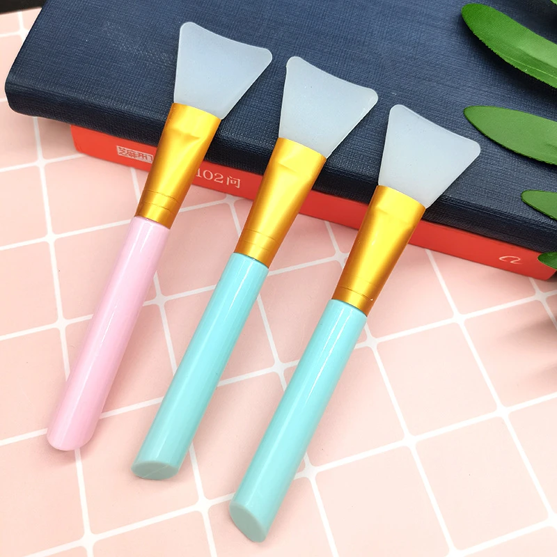 面膜刷硅胶软毛不掉毛美容刷子脸部专用化妆涂抹调膜水疗泥膜工具