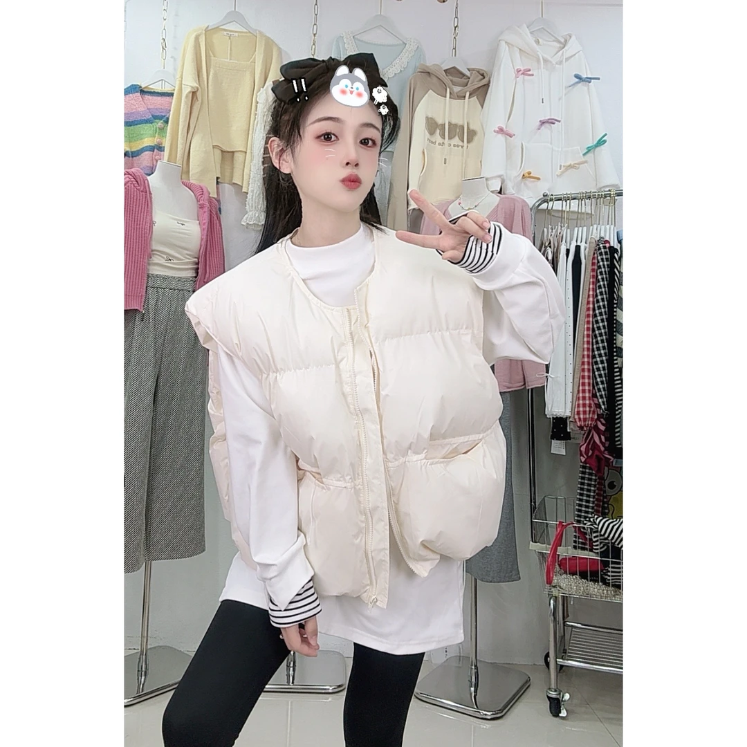 8867面包服韩版棉马甲（嫌大勿拍）