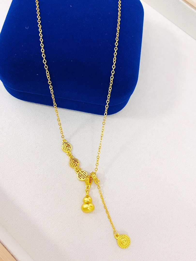 JR时尚百搭福字流苏吊坠10103