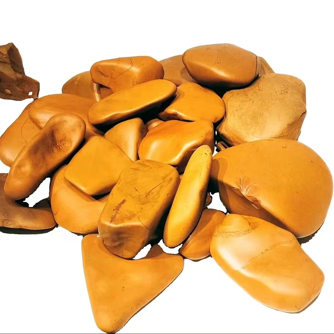 主播推荐精品黄蜡石原石观赏装饰摆件创意石材自然形成