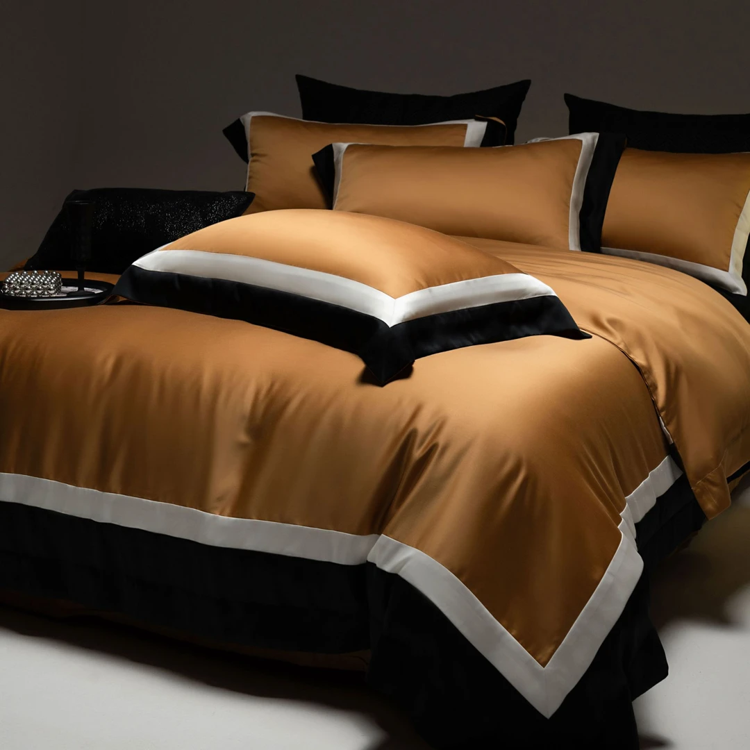 【Dream】布莱恩 高奢简约LF兰精天丝凉感丝滑四件套纯色床上用品