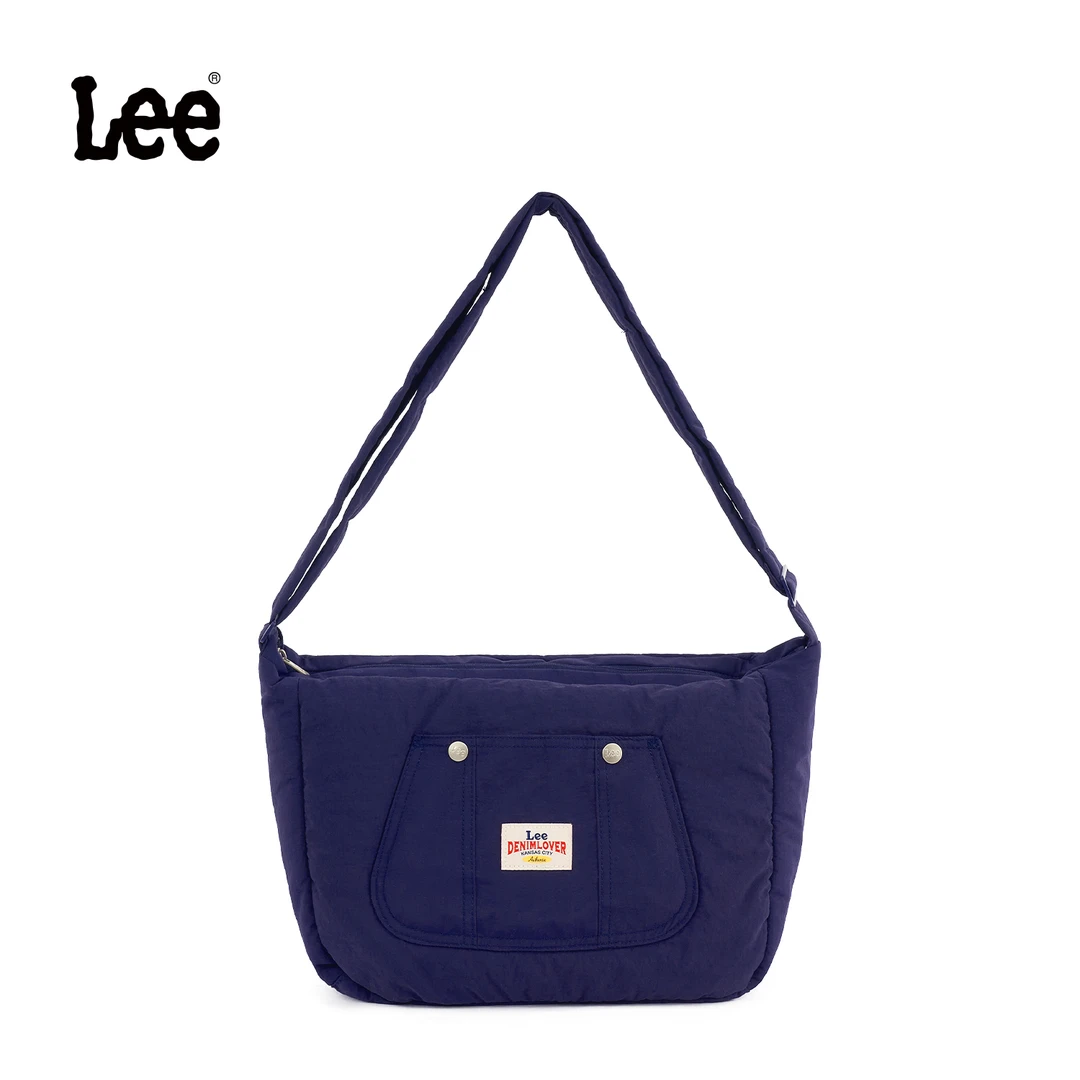 Lee轻量充绒斜挎包百搭休闲包运动户外日系时尚休闲包【达人专属】