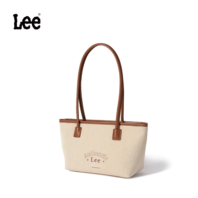 Lee【盛唐专属】船包休闲托特包单肩包印花方形轻奢大容量包包简约