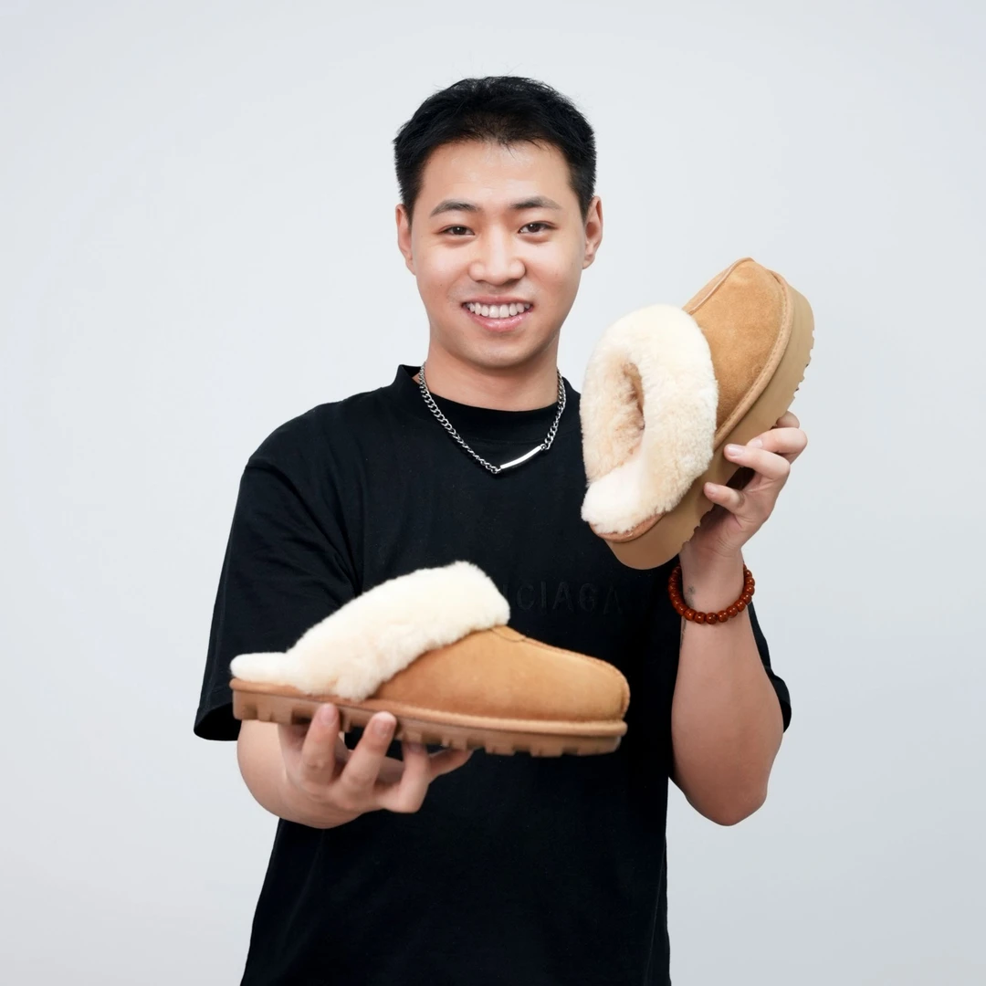 【星拖 | 薄/厚底 】经典包头半拖真皮真毛雪地时尚冬季网红女款搭