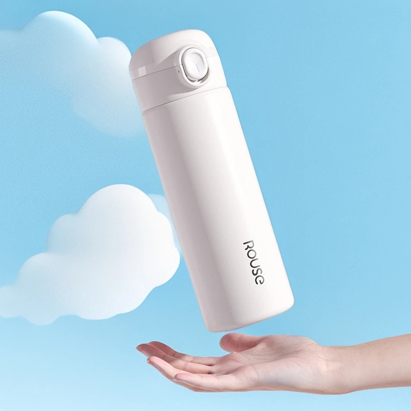 泡茶保温杯女士专用便携式小巧保温水杯学生简约新款直饮口直身杯