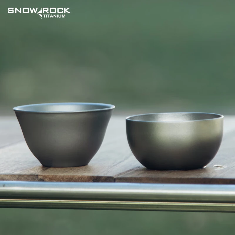 户外露营野外野营家用纯钛功夫小茶杯(多款可选）