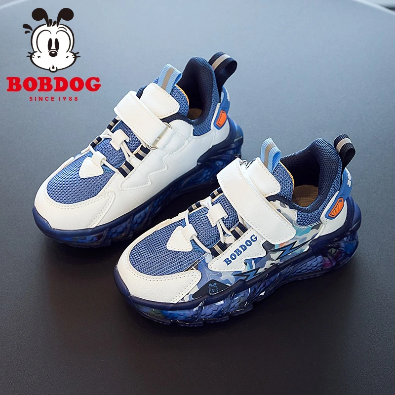 巴布豆男童运动鞋春秋新款儿童鞋子中大童男孩休闲鞋夏季透气