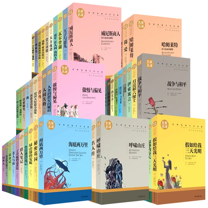 世界名著正版海底两万里简爱钢铁爱的教育中小学生课外阅读书籍
