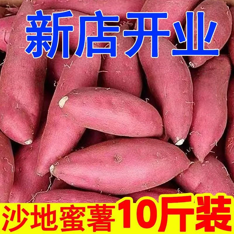 【四季风】糖心流油沙地蜜薯红薯新鲜地瓜板栗薯蔬菜批发黄心西瓜红