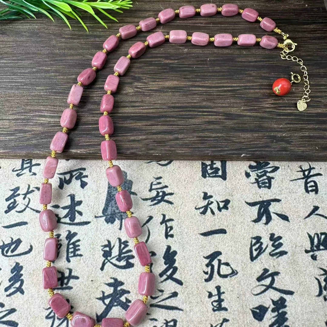 【百万珠宝】舒俱来 朱砂樱花项链 S063 多样性发一