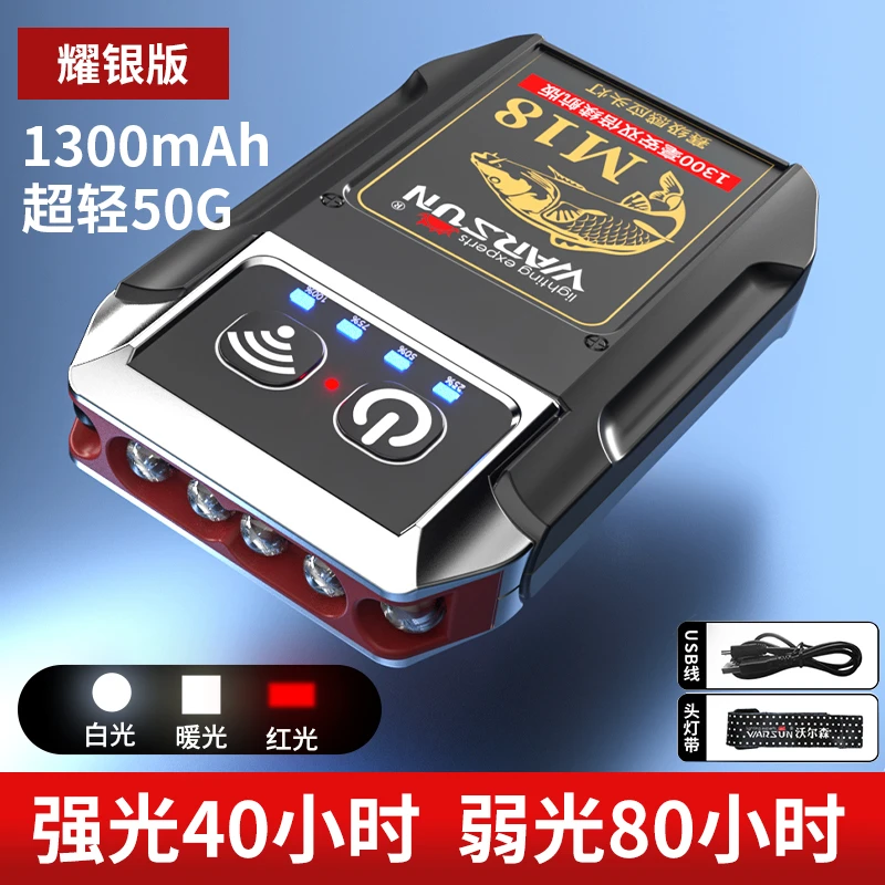 野钓专用头灯。续航时间长