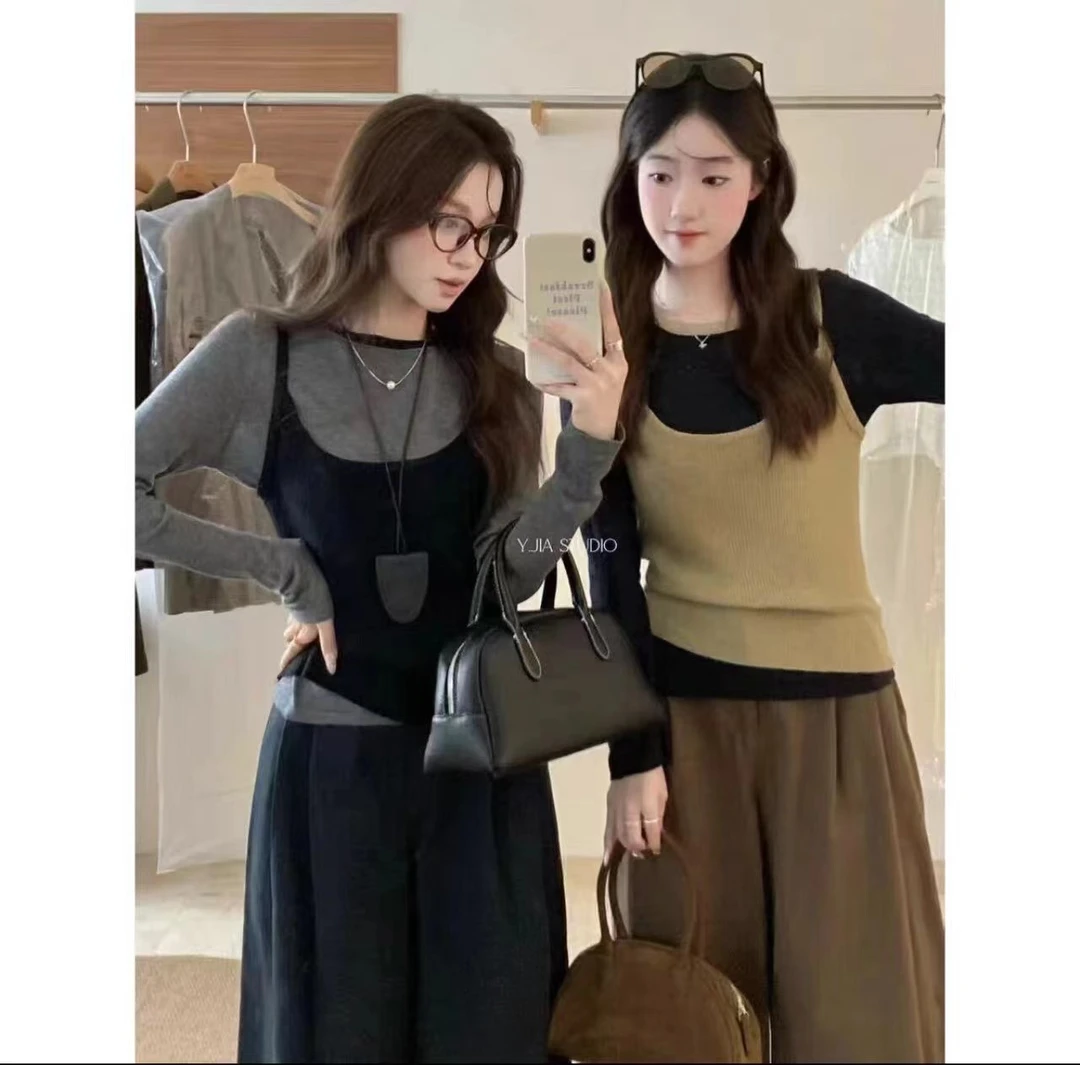 早秋韩系气质穿搭套装