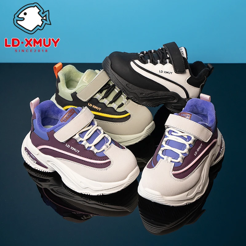 新款男童运动秋冬鞋款中大童轻便软底儿童跑步鞋