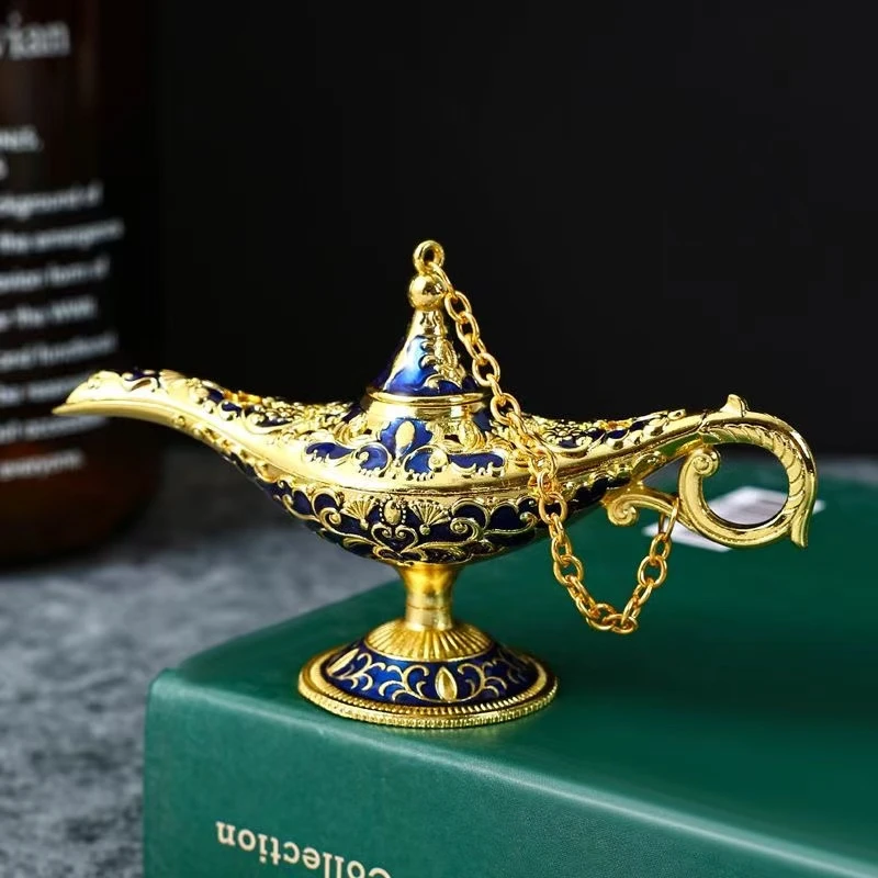 阿拉丁神灯俄罗斯许愿灯一千零一夜（长16公分，高8.9公分，重130克）