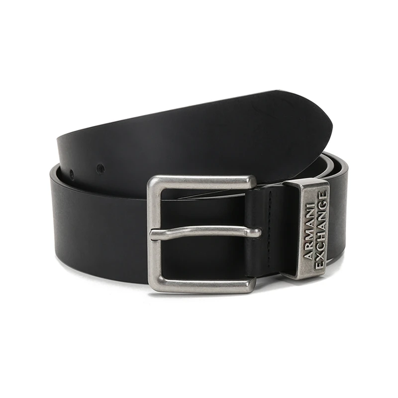 AX阿玛尼Armani新品男士针扣式不可裁剪腰带4cm 951186 CC528