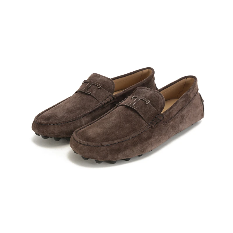 琥珀流光 Tod'S托德斯 男士T形饰扣乐福鞋XXM52K0HW20RE0