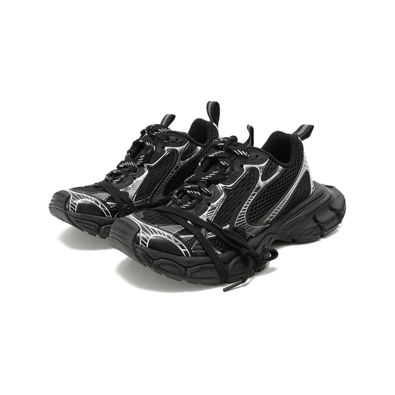 Balenciaga巴黎世家 女士网布透气厚底运动鞋老爹鞋 734731 W3XL1