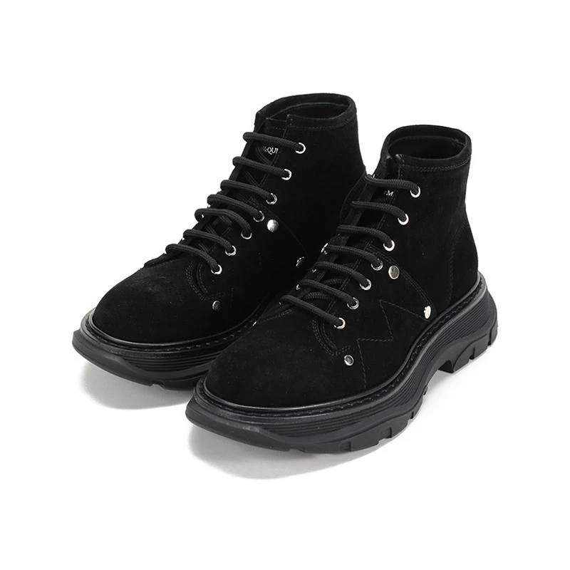 未使用 Alexander McQueen/亚历山大·麦昆 女士短靴595469 WHZ28