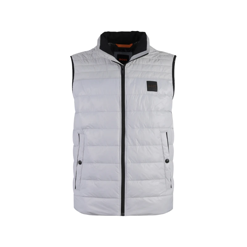 Hugo Boss雨果博斯 男士轻薄款环保面料夹棉马甲背心50496725