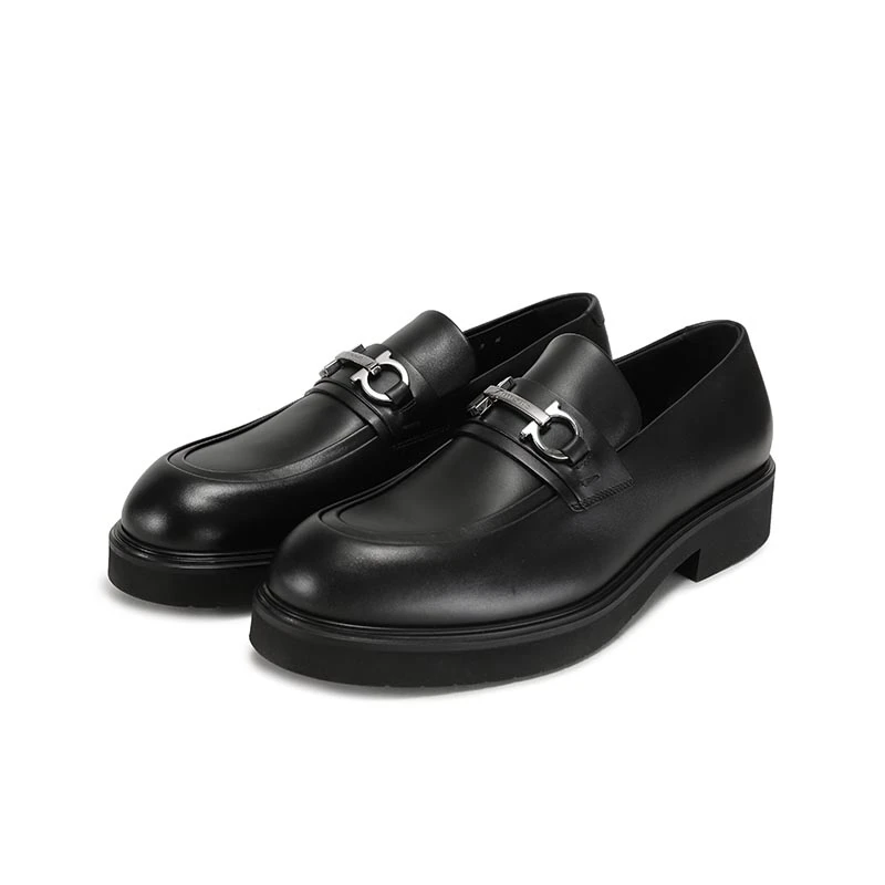 Ferragamo菲拉格慕【新品】男士厚底莫卡辛鞋乐福鞋0774481