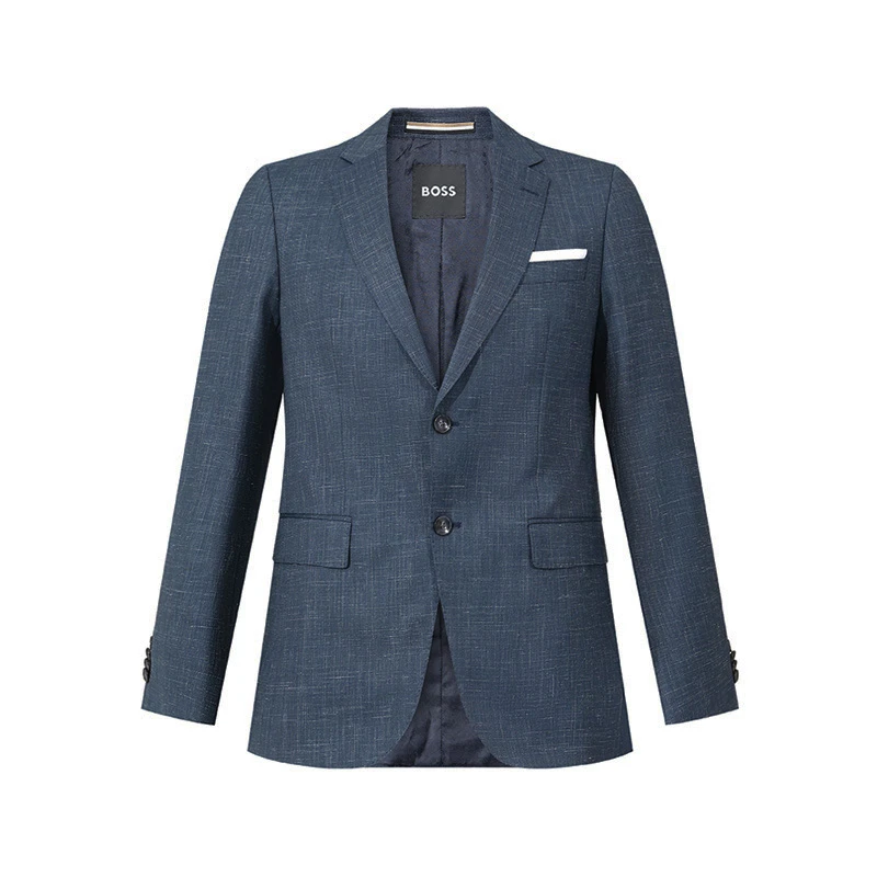 未使用 HugoBoss/雨果博斯 男士两粒单排扣西服西装 50521645