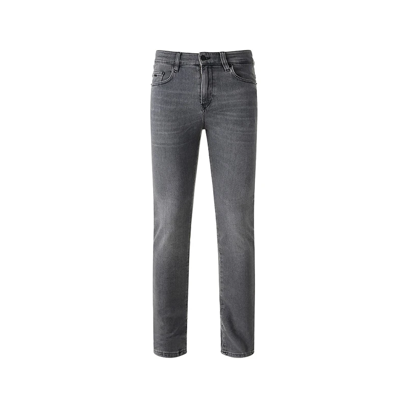 雨果博斯 HUGO BOSS【新品】男士棉质修身版复古低腰牛仔裤50508123