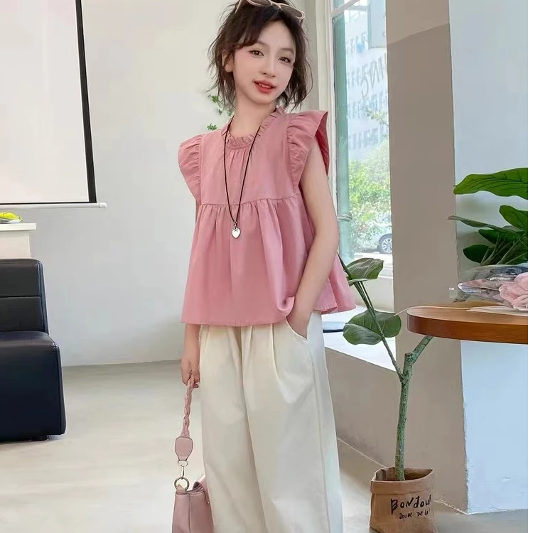 夏季女童休闲套装时尚宽松