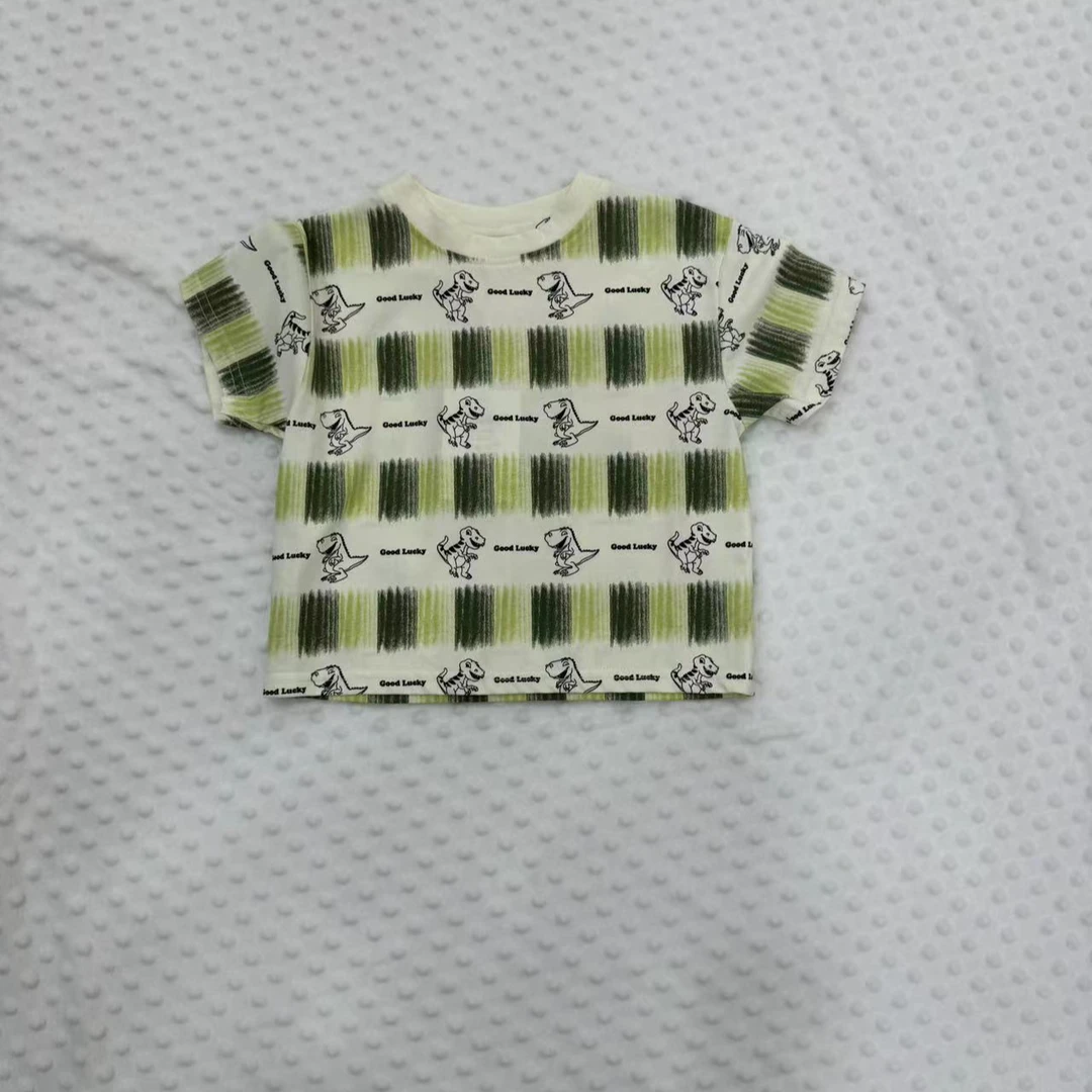 绿果果男童夏季圆领短袖