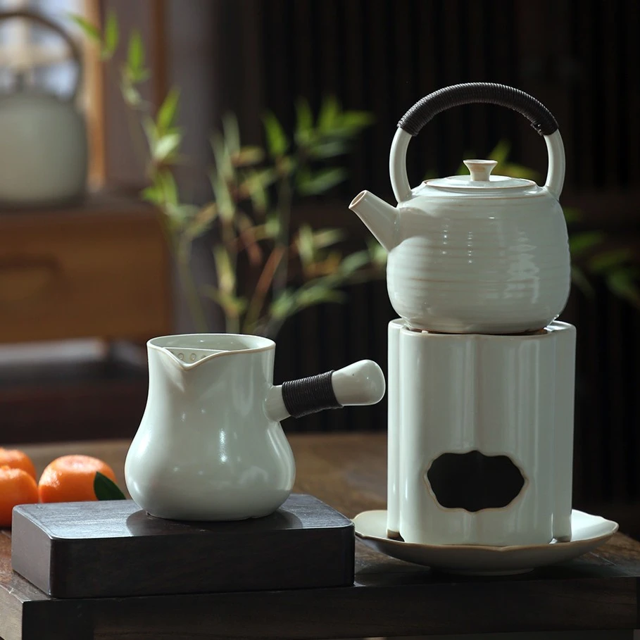 煮茶壶苏打釉碳炉茶壶烧水壶炭炉煮茶炉子户外围炉煮茶器具全套