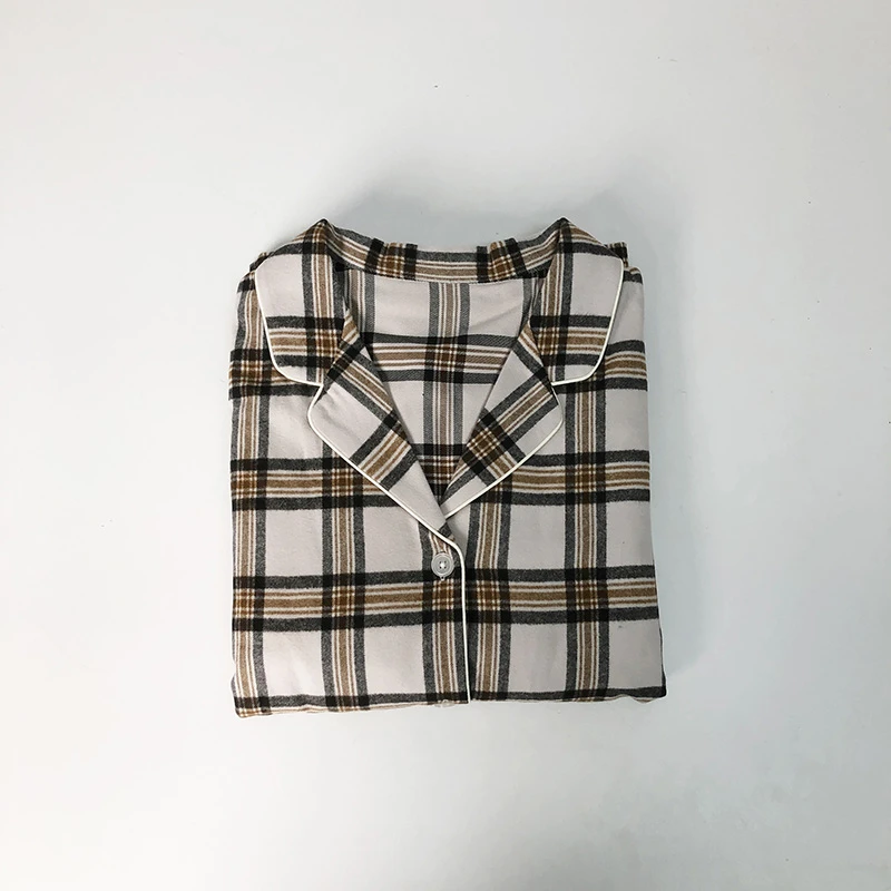 【女款均码】摩瑟家居【出日本可穿到120斤米白格子】HAZC花瓶