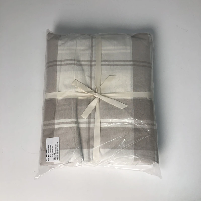 【2X2.3m】摩瑟家居【卡其格水洗棉床单款】HAZC花瓶摆件玻璃陶瓷花盆