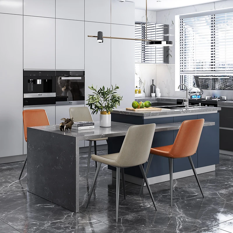 【品牌升级】立吾 餐椅家用设计师椅子轻奢575