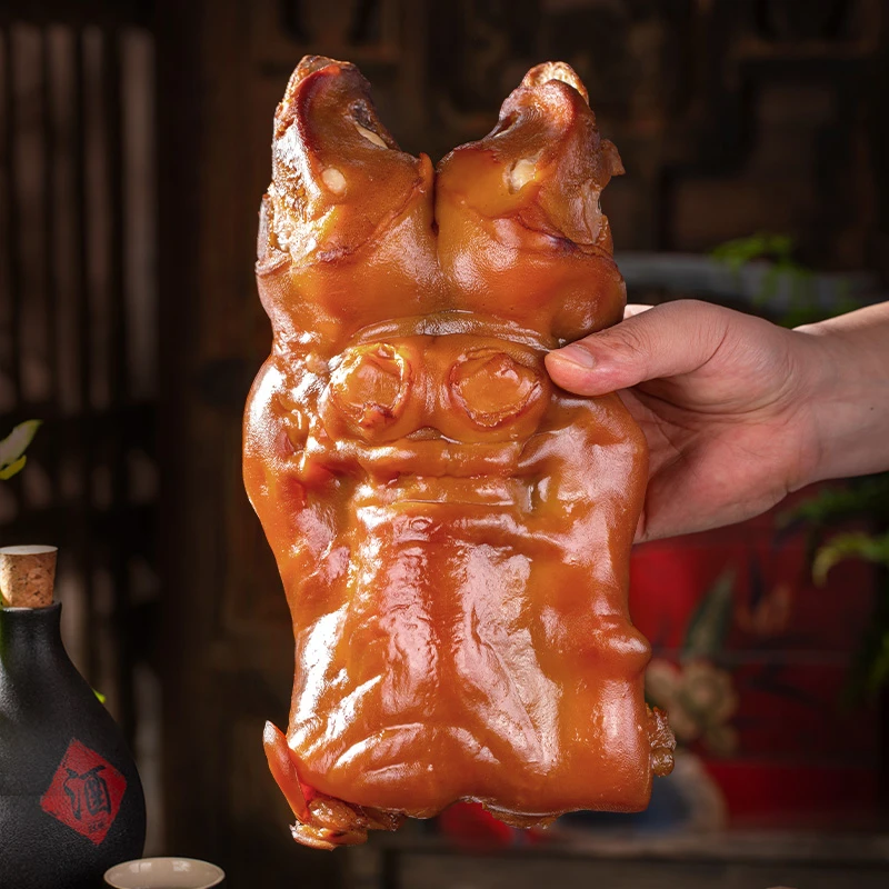 周家口新品整只牛蹄去骨卤牛蹄开袋即食真空包装礼盒1.28kg