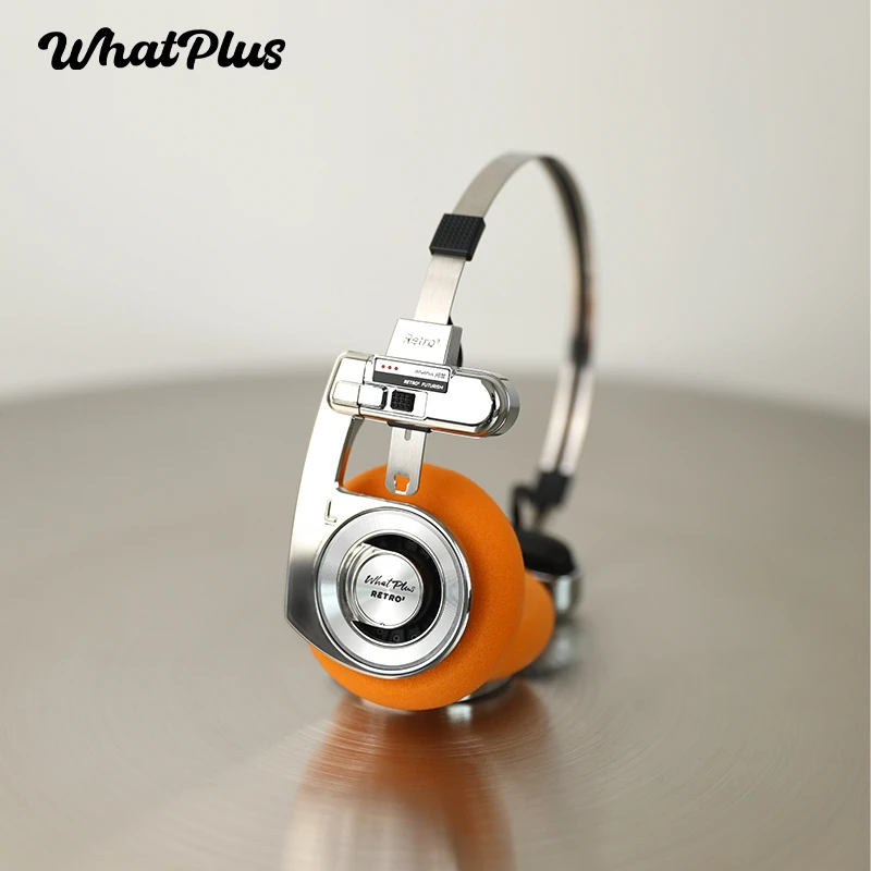 WhatPlus/问加问加头戴式开放式蓝牙耳机R3钻石银（亮面）