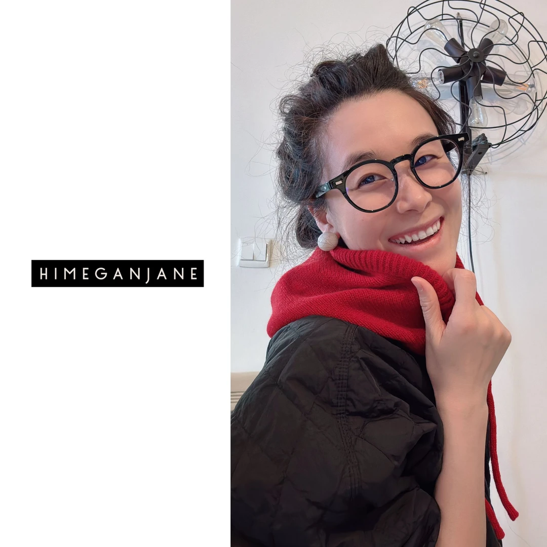 HIMEGANJANE  秋冬巴拉克拉法帽百搭护耳针织毛线套头帽 241129