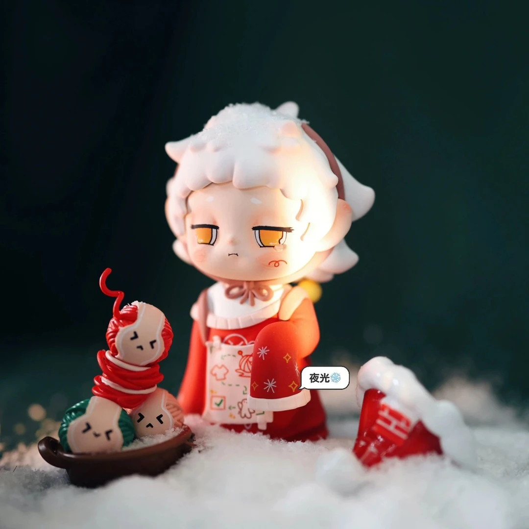 【拆盒】发芽二代雪国十二星夜系列潮流玩具盲盒