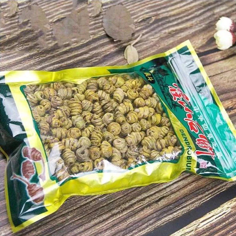 铁皮石斛干货饱满可搭配种植采摘枸杞煮茶水炖汤滋补铁皮石斛