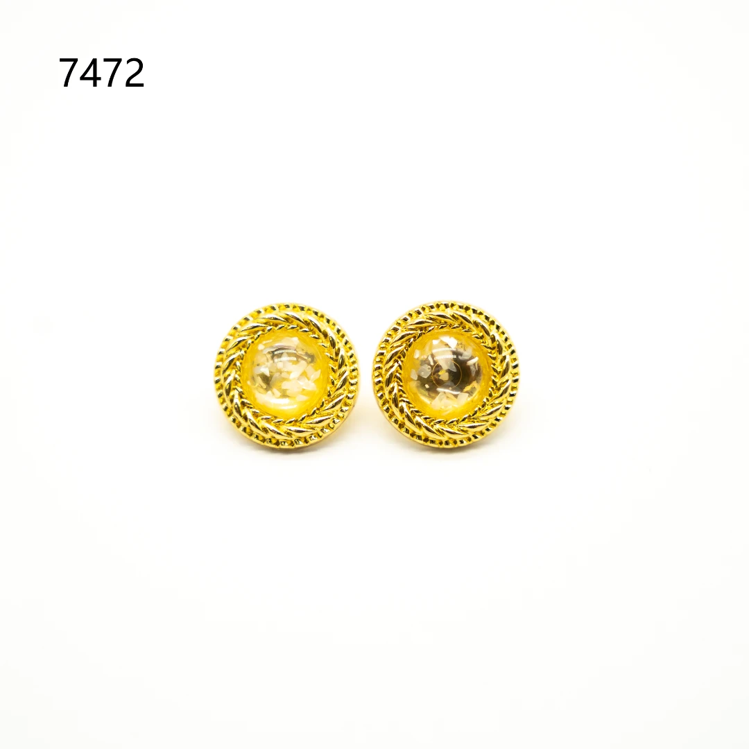 铜合金耳饰 设计师气质耳环小众设计高级感耳环耳饰～7472