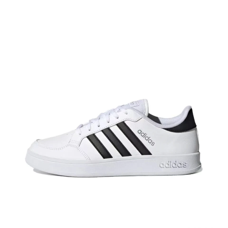 adidas/阿迪达斯 neo Breaknet 轻便 低帮 板鞋 女款 白黑FX8724