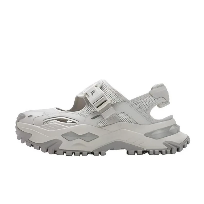 Fila/斐乐FUSION潮牌时尚百搭透气 沙滩凉鞋 女款+T12W421403FSB